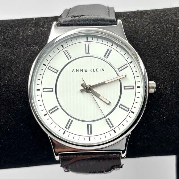 Black Anne Klein Men's Watch - Picture 1 of 5